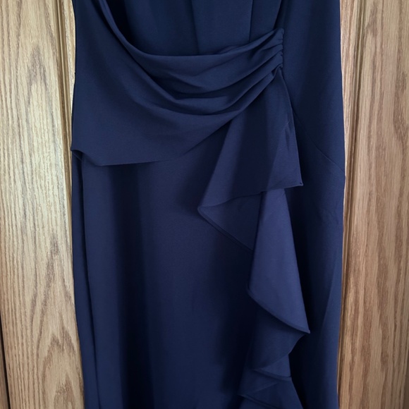 BA Nites - Sleeveless Ruffle Bow Dress Size 14 - Picture 7 of 7